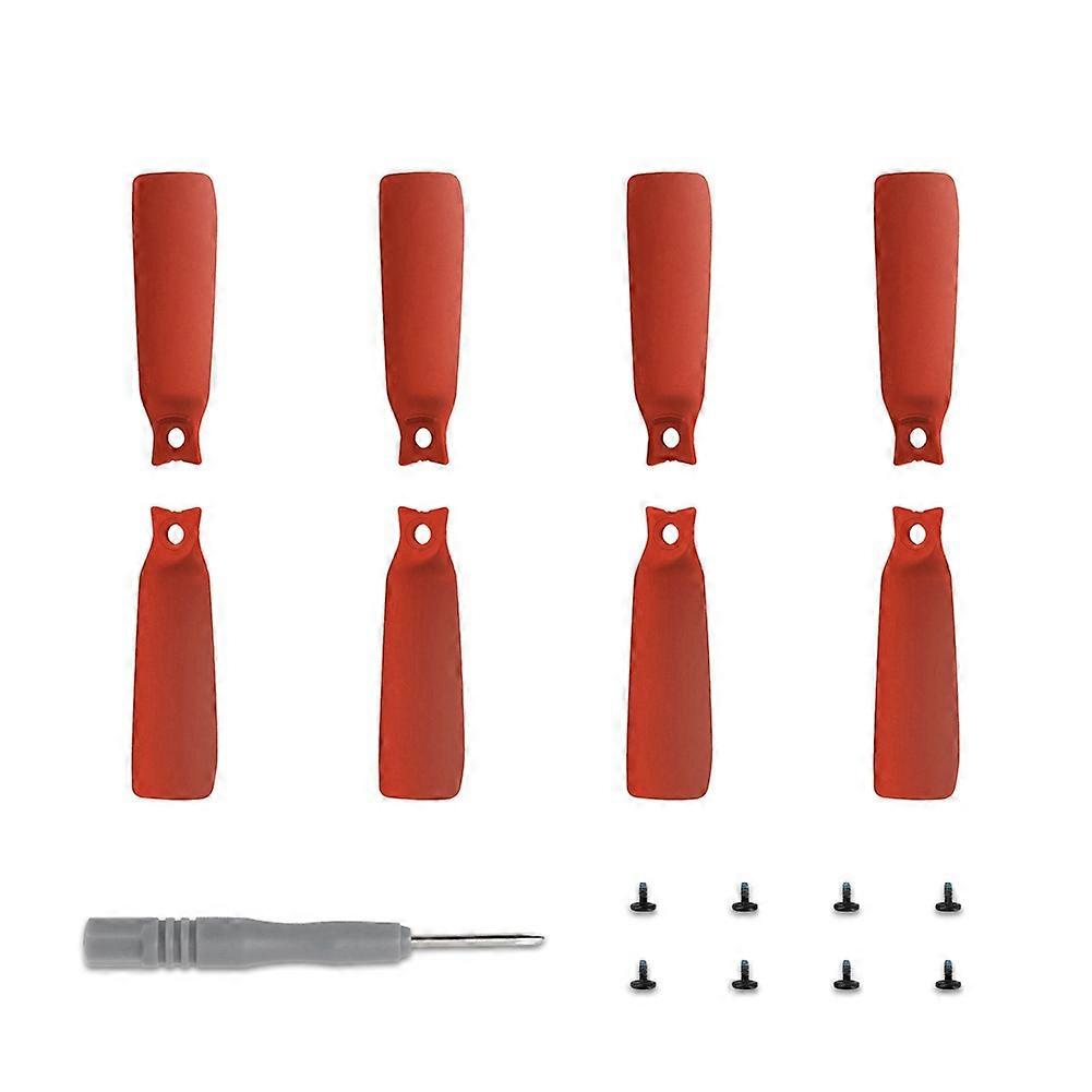 Propeller Blade Replacement Parts for FLIP Removable Drone Red