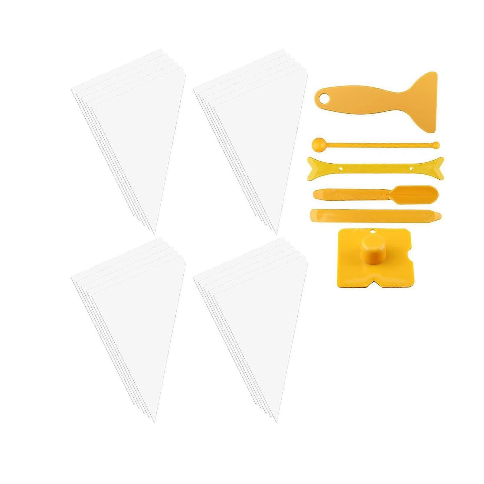 26x Tile Grouting Bag with Caulking Tools Pointing Bag for Kitchen Corner