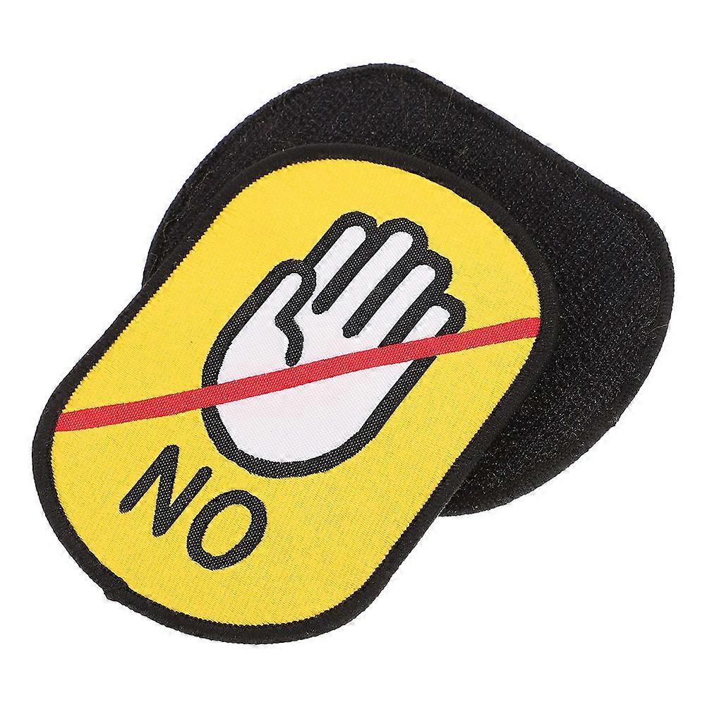 Durable Fabric Dog Identification Tags for Pets Reusable Waterproof 2pcs