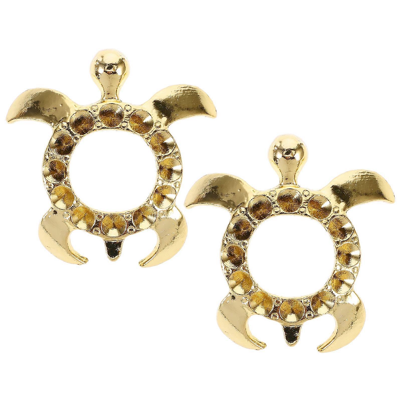 2pcs Turtle Shaped Crystal Ball Holders Sphere Base Stands