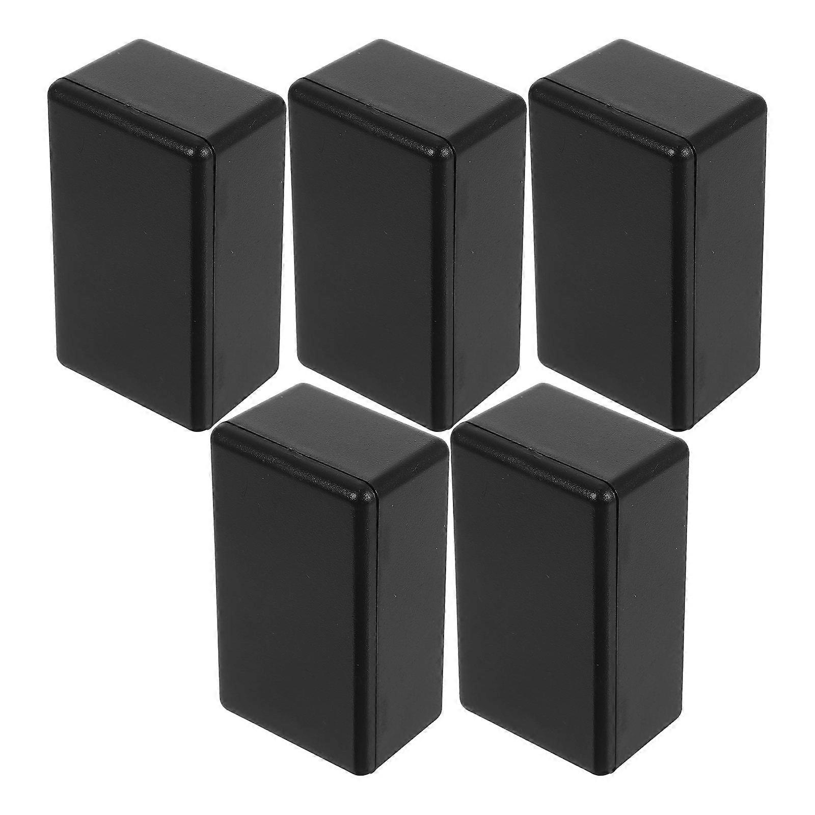 Outdoor Electrical Enclosure Plastic Junction Box Waterproof Storage Box 6.00X3.50X2.50CM 5Pcs