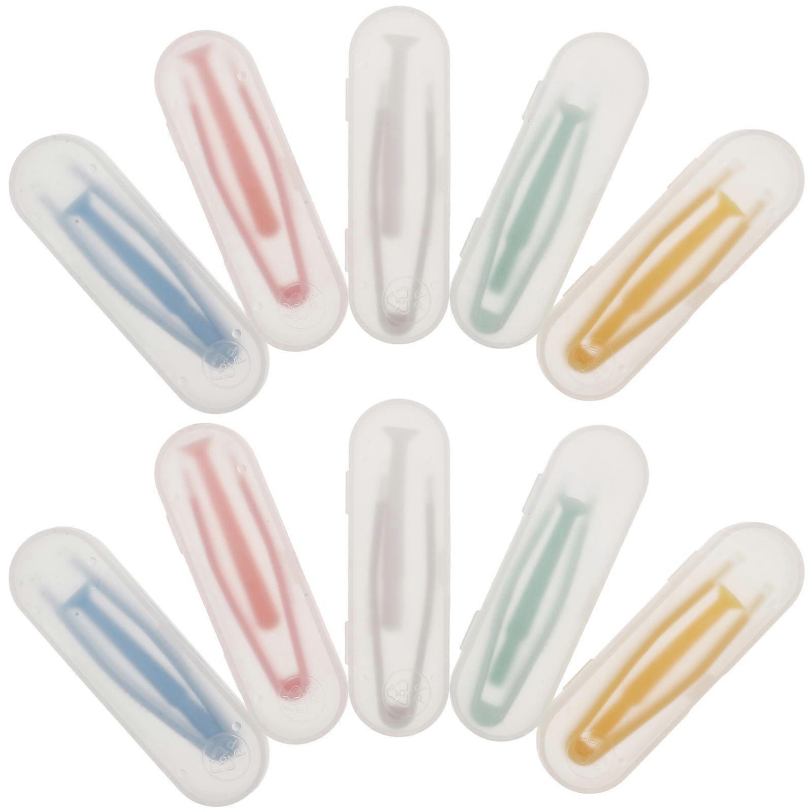 Contacts Removal Tool Contact Tweezers for Daily Use 15Sets Assorted Colors