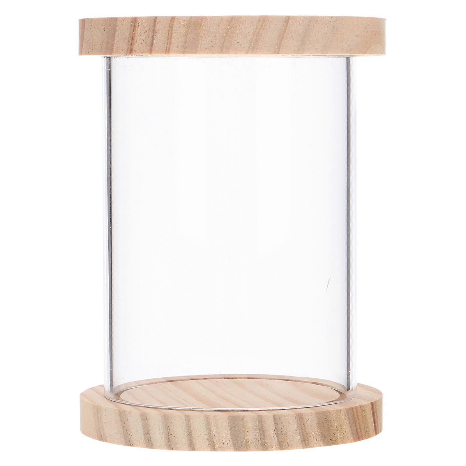 Handicrafts Case Figurine Display for Storage Clear Acrylic Box