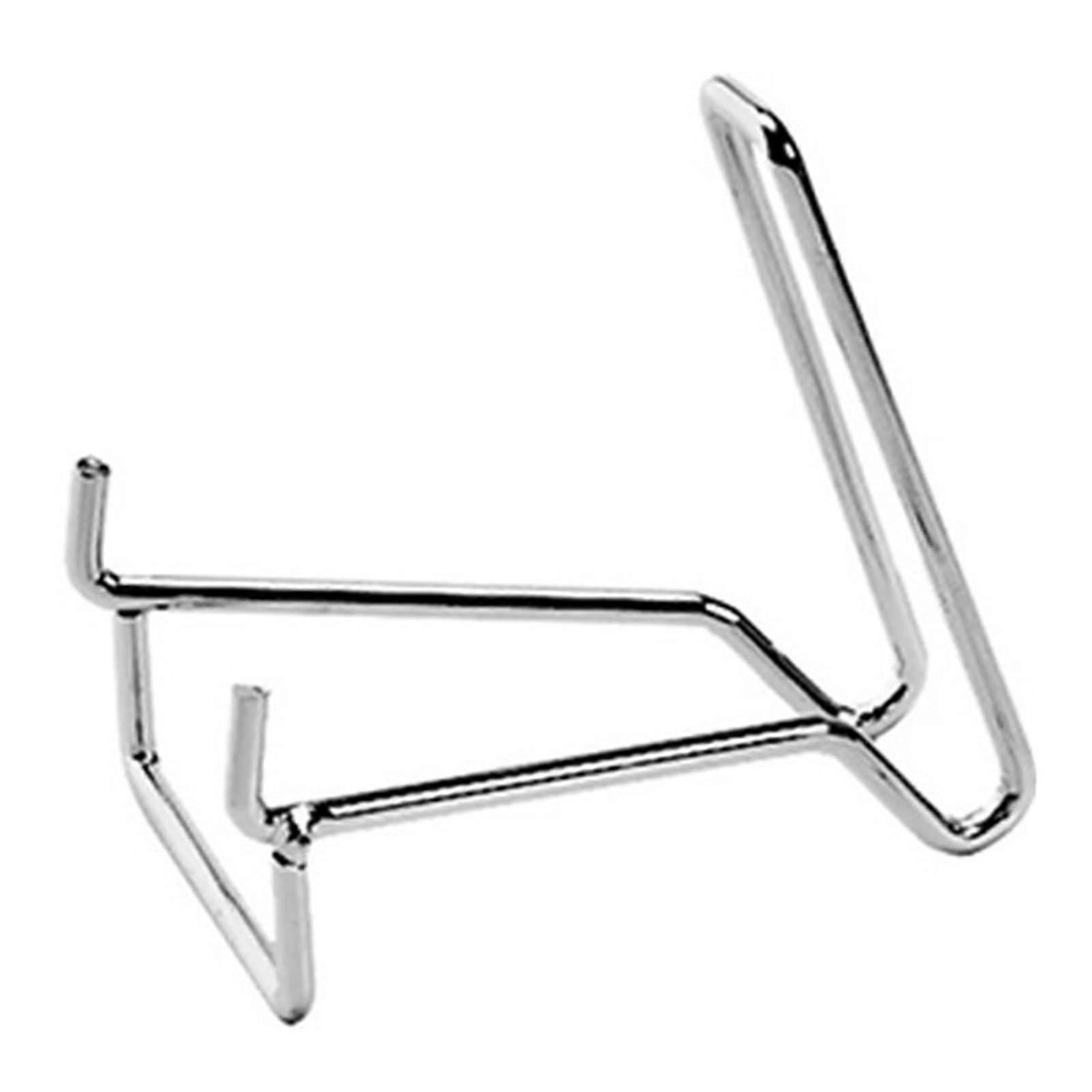 Rock Display Stand with Stable Metal Frame for Geodes, Gemstones, Crystals and Minerals