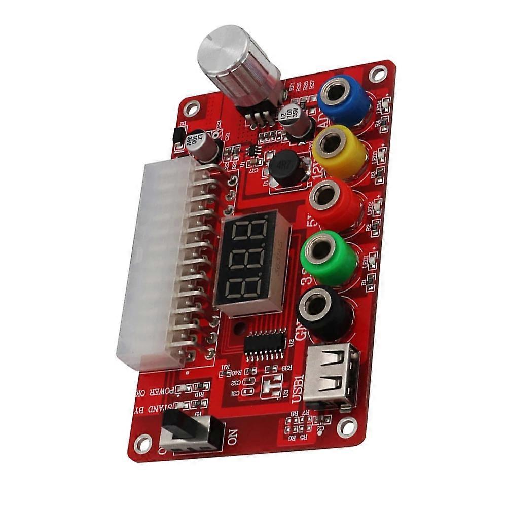 Atx Power Supply Board Adjustable Voltage Module for Computer 2Pcs
