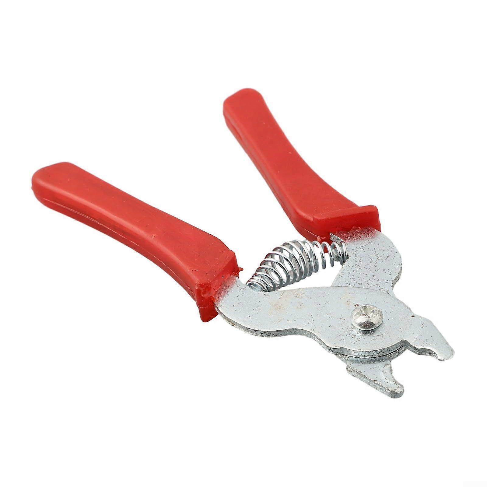 Hog Ring Pliers with 600 M Rings, Heavy Duty Rust‑Resistant Steel, Ergonomic Non‑Slip Grip