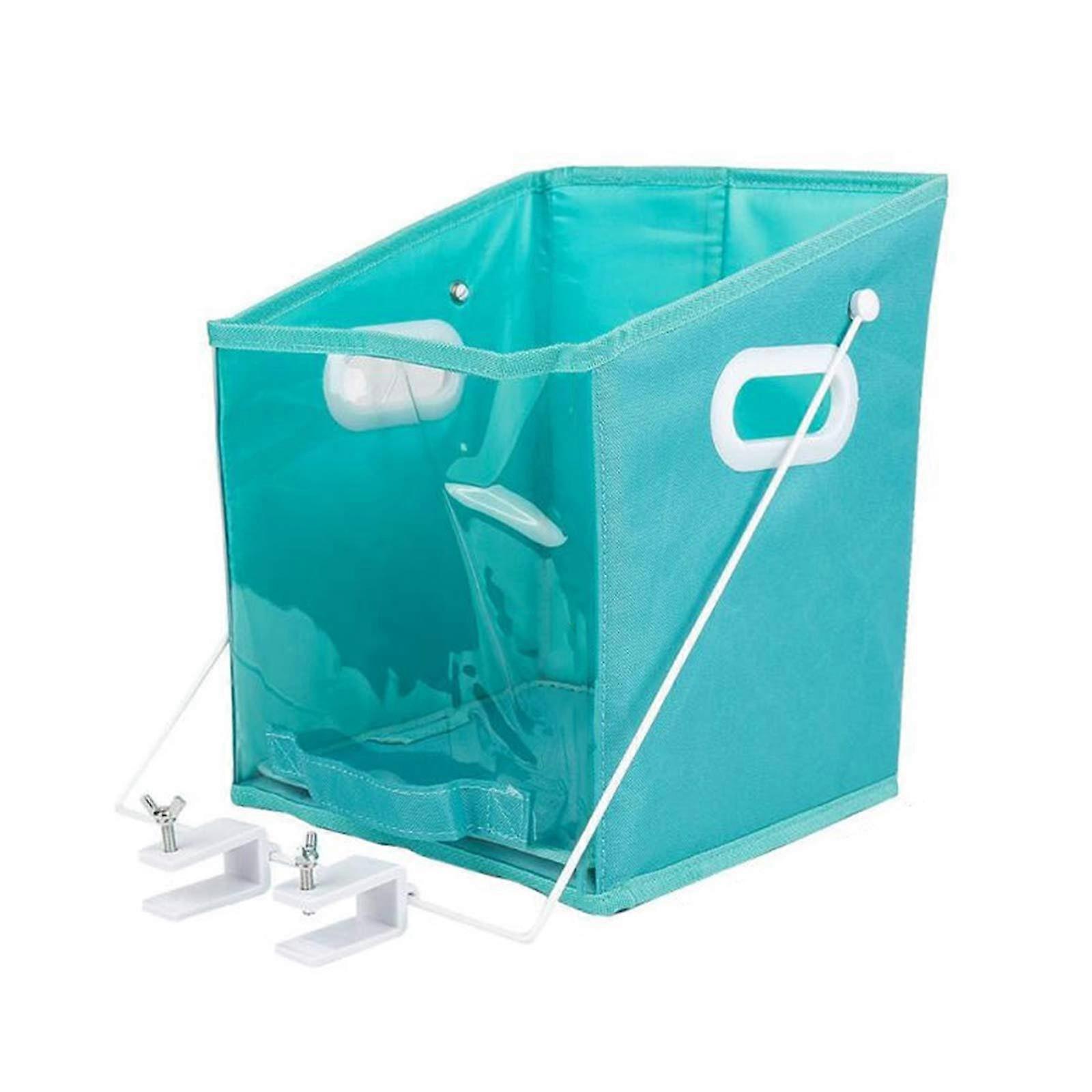 Closet Organizer Pull Down Shelf System with Clear Window Foldable Storage Basket for Bedroom
