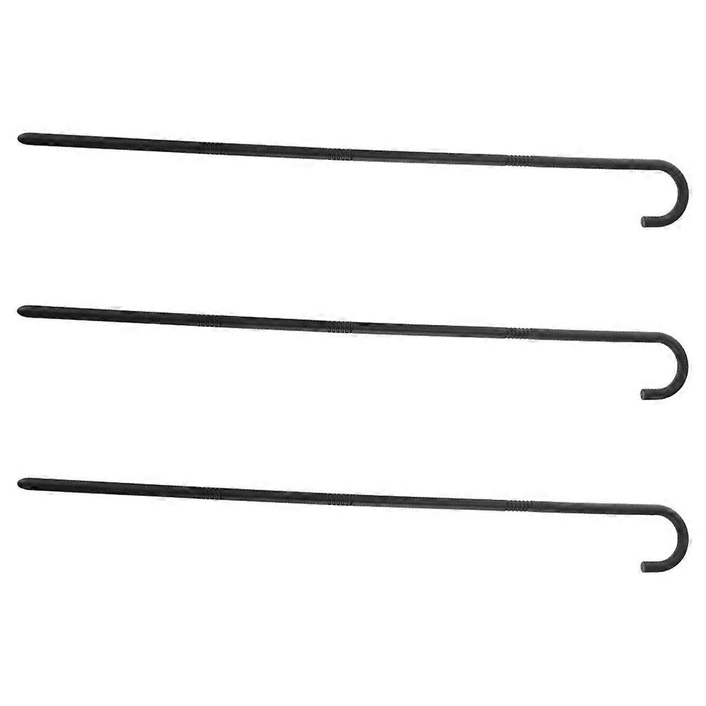 Masteelf 3pcs Performance Costume Cane Prop Decorative Cane Cosplay Accessories Cane Decoration for Parties Cosplay Props Dress Up Prop