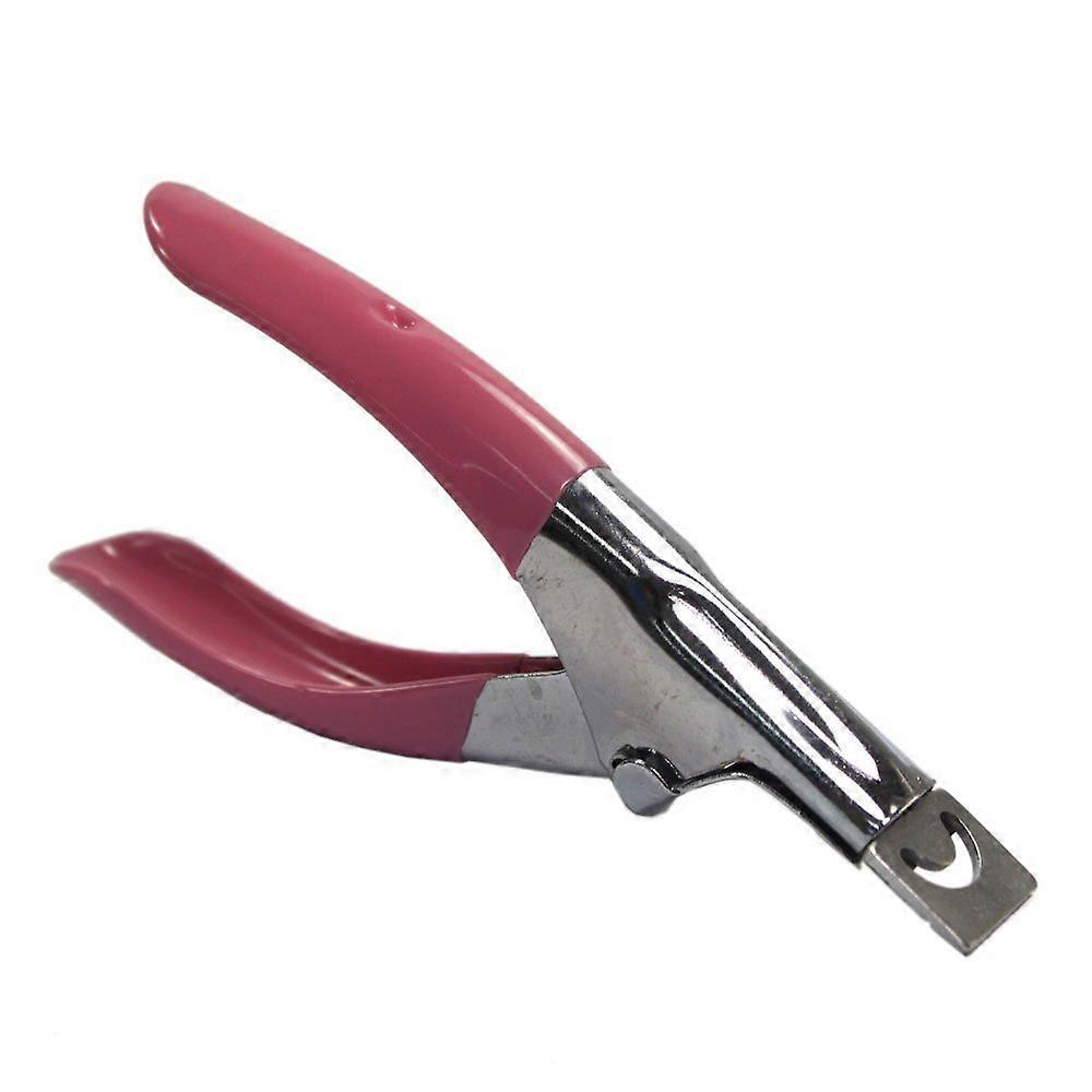 Nail Tip Clipper Acrylic Cutter for UV Gel False Nails with Precision Cutting and Durable Spring