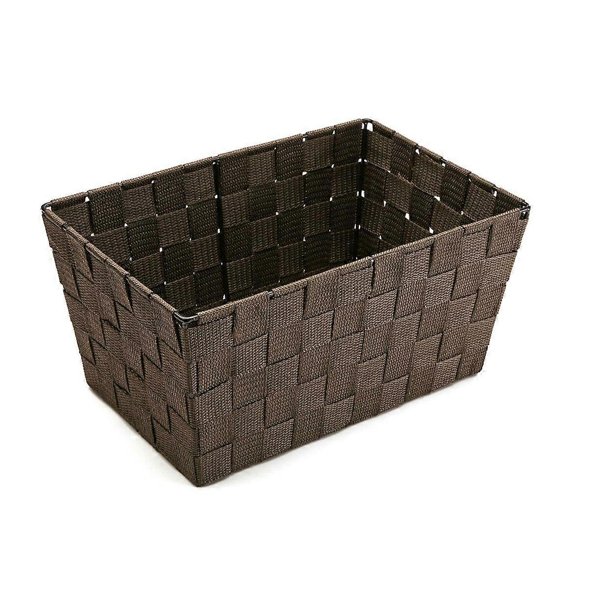 Multi-Purpose Basket Versa 20 x 15 x 30 cm Chocolate