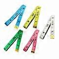 Measuring tape - cm / inch - 150cm long - multicolor