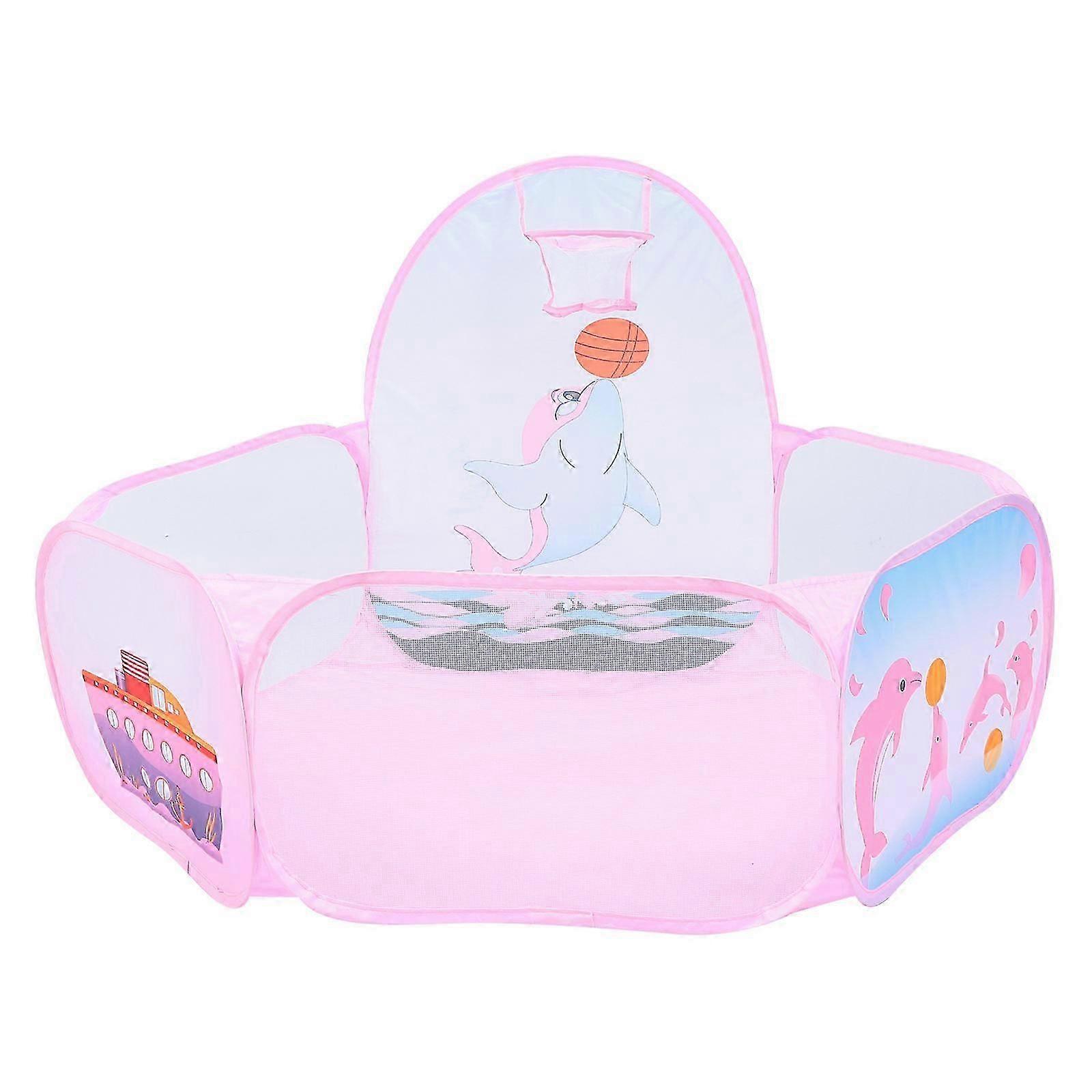 Toy Play Pool Dolphin Pattern Ball Game Pool Compatible Playing Kids 1Pcs myi