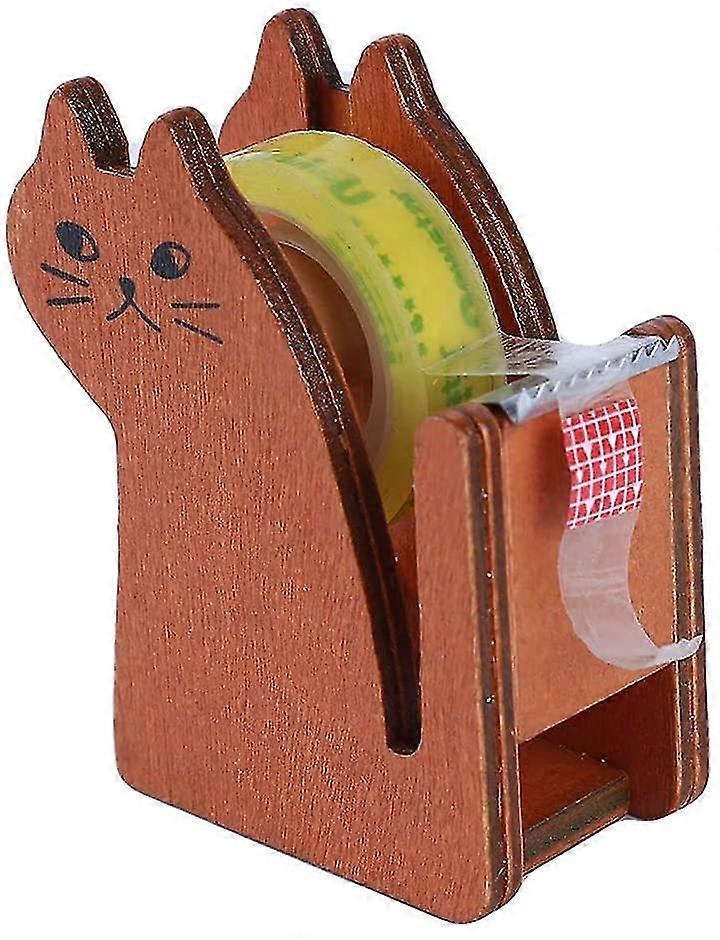 Cute Cat Tape Dispenser - Creative Office Decor & Gift for Cat Lovers