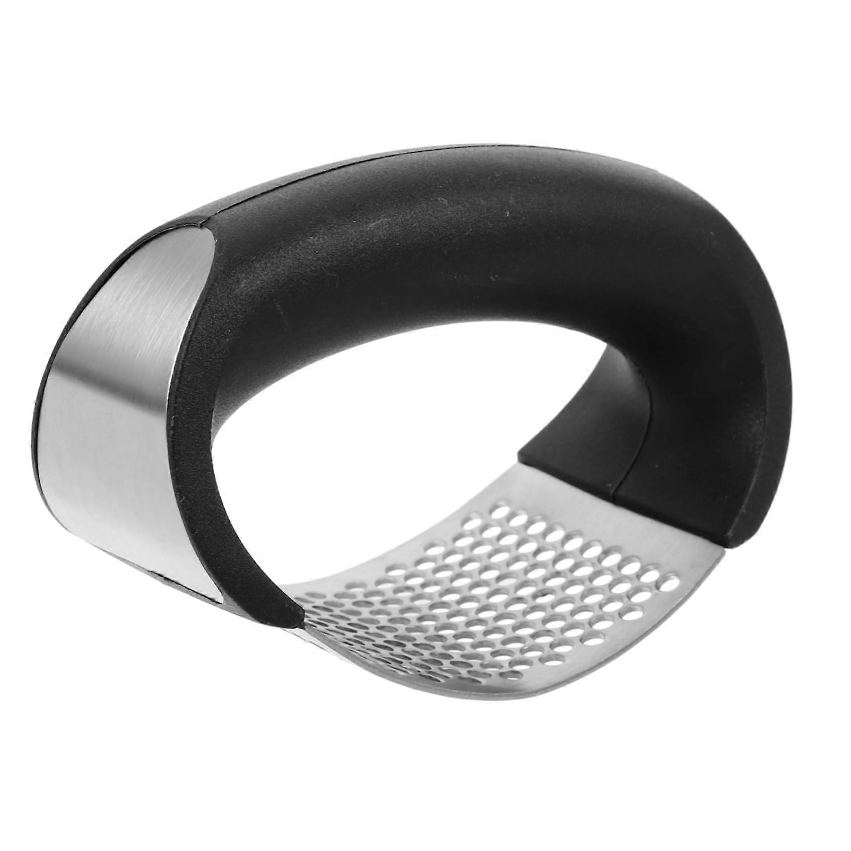 Garlic Press Stainless Steel Ergonomic Mincer Easy Crushing Comfortable Grip Dishwasher Safe