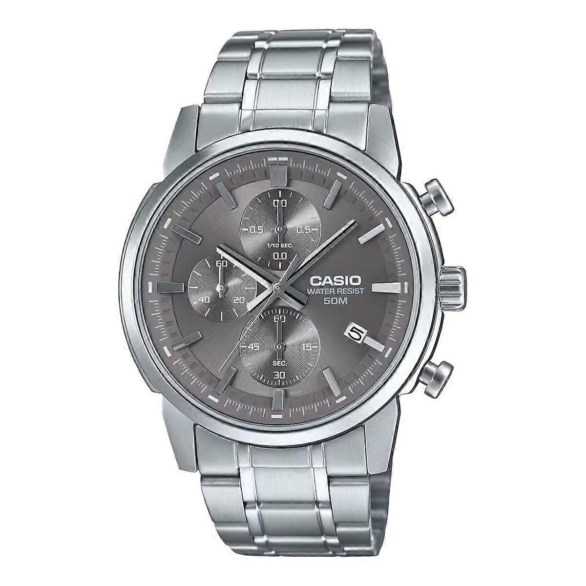 Herrenuhr Casio MTP-E510D-8AVDF Silberfarben (Ã˜ 42 mm)