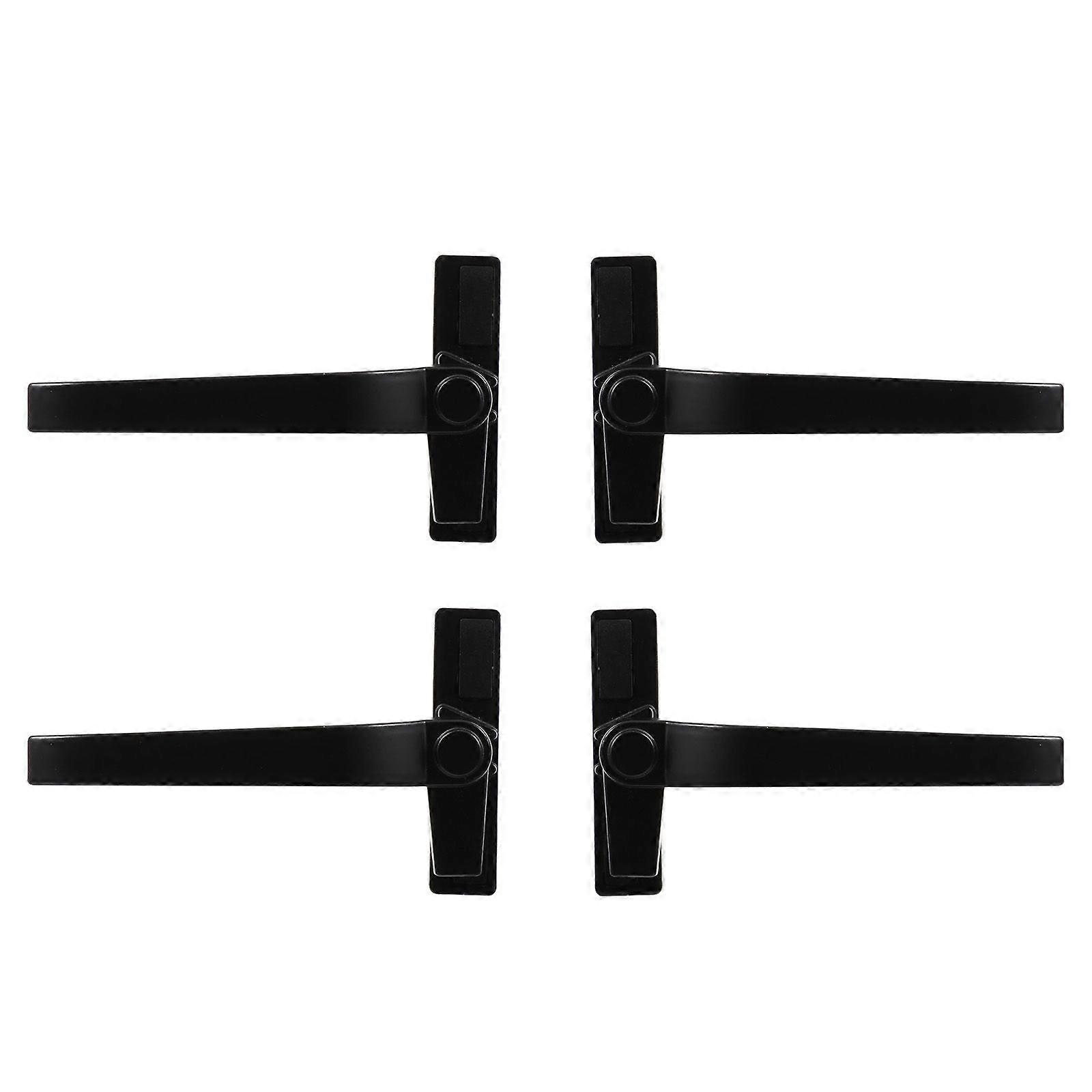 4pcs Aluminum Alloy Window Handles Window Pulls Modern Pull Handles Set