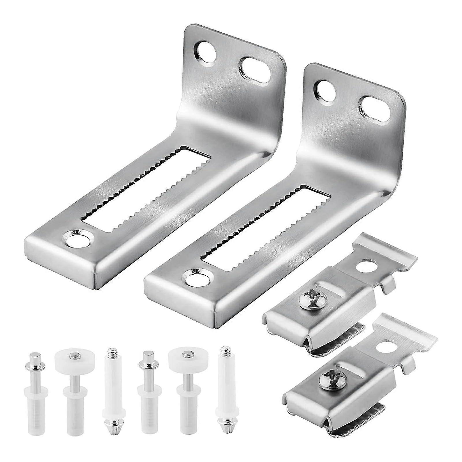 Sliding and BiFold Door Hardware Set with Smooth Quiet Rollers for Closet  and Durable Use