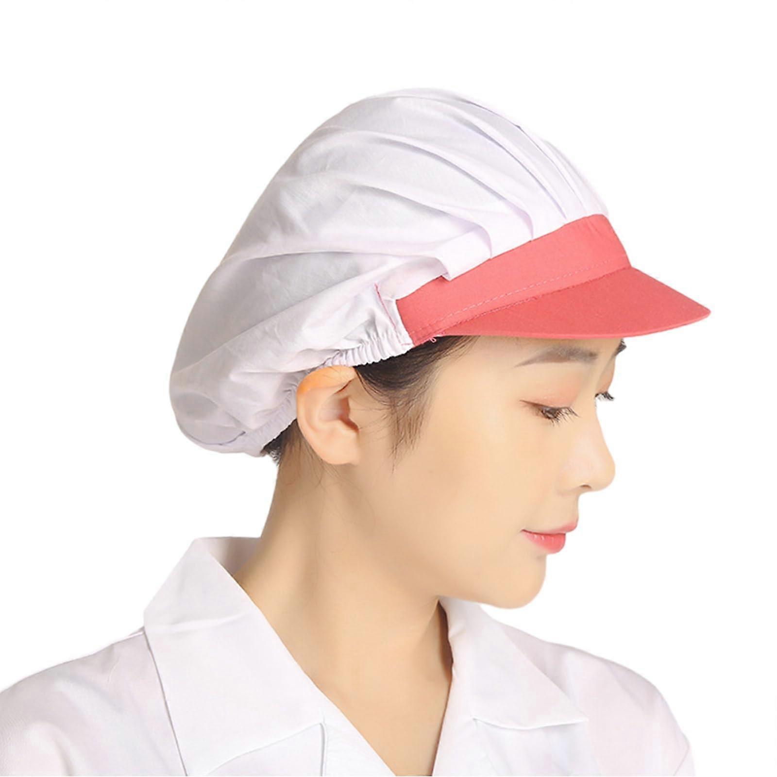 Adjustable Chef Hat Breathable Mesh Kitchen Cap for Cooking Baking Catering Unisex