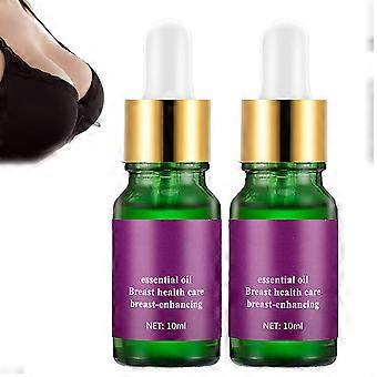 Aceite reafirmante y suero reafirmante para senos para mujeres, aceite de masaje natural para reafirmar el busto, 2 unidades