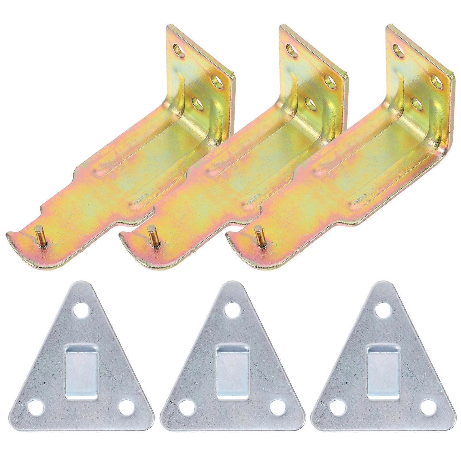 Fire Extinguisher Hooks for Wall Mounting with 6Sets Heavy Duty Brackets