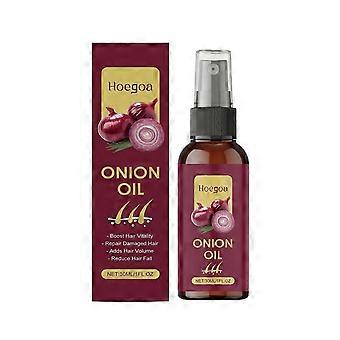 Onion Hair Growth Serum Spray 30ml - Snabb hårväxt, stärker hårrötterna, minskar frissighet, ger näring och reparerar för män och kvinnor