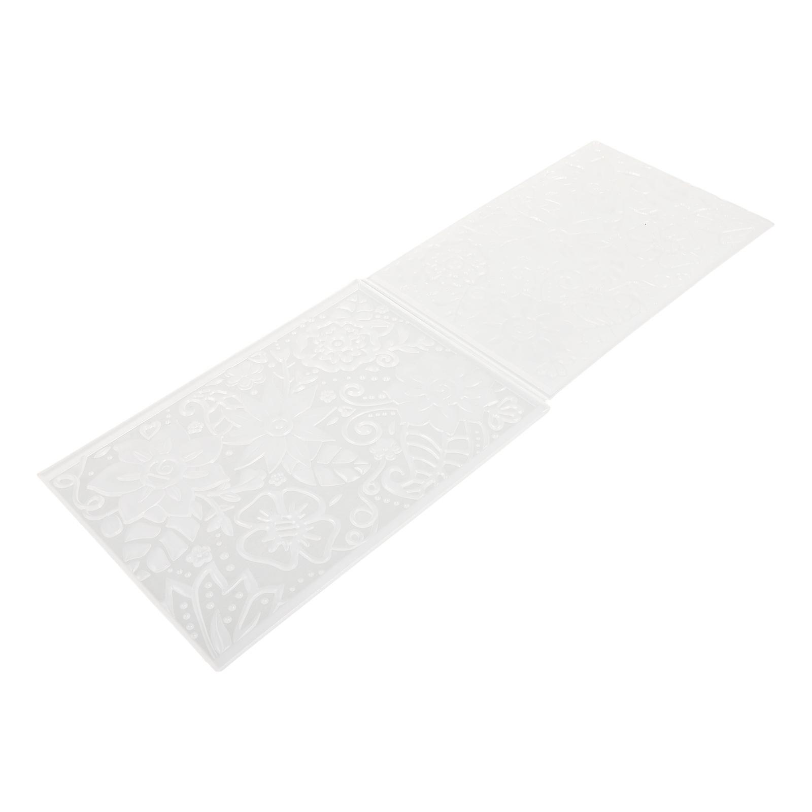 Plastic Embossed Folding Mold Embossing Template for Painting Use