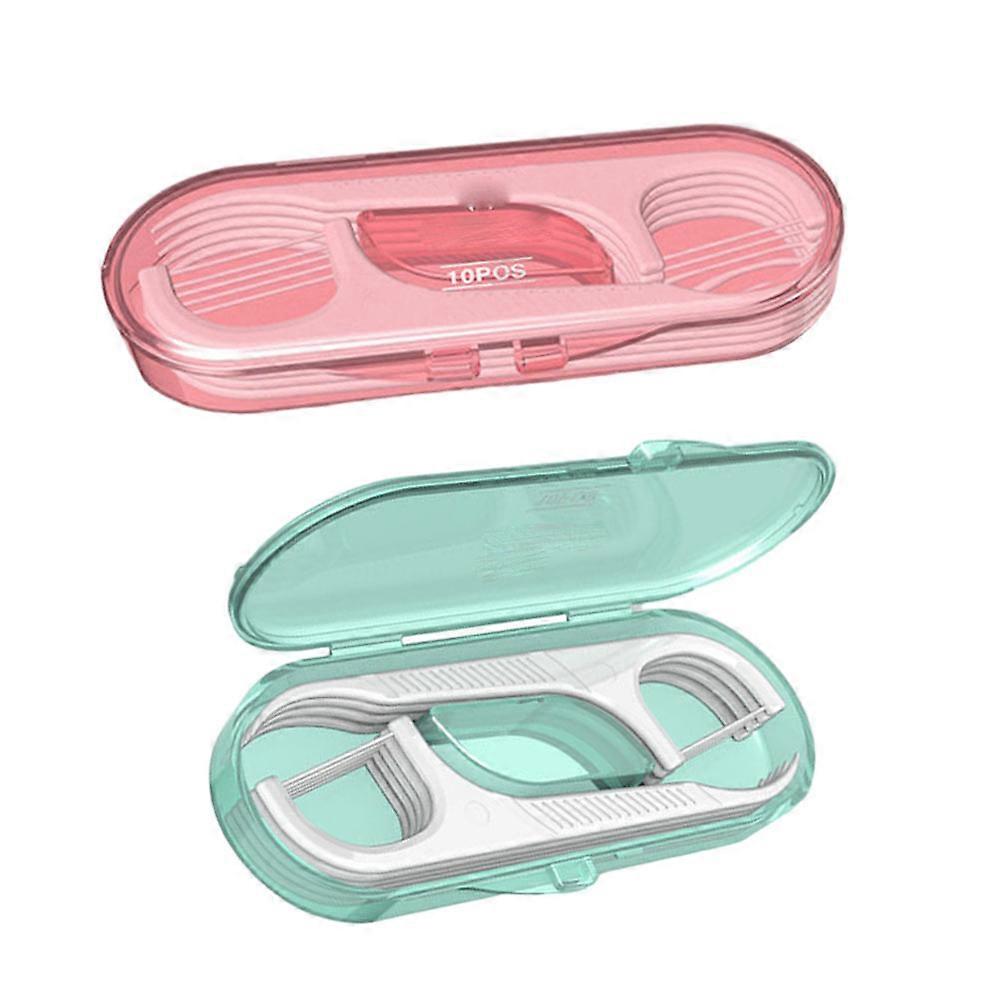 Portable Teeth Floss Picks Oral Cleaning Tools for 20Pcs Set