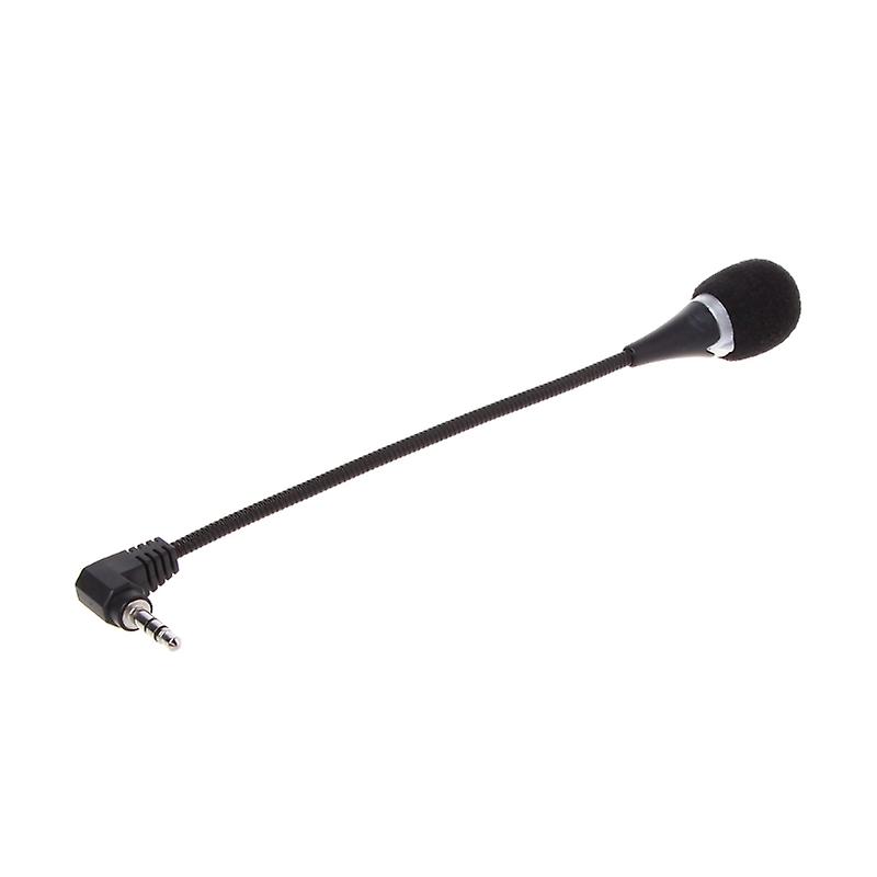 Mini 3.5mm Interface Noise Canceling Flexible Microphone For PC Laptop Notebook