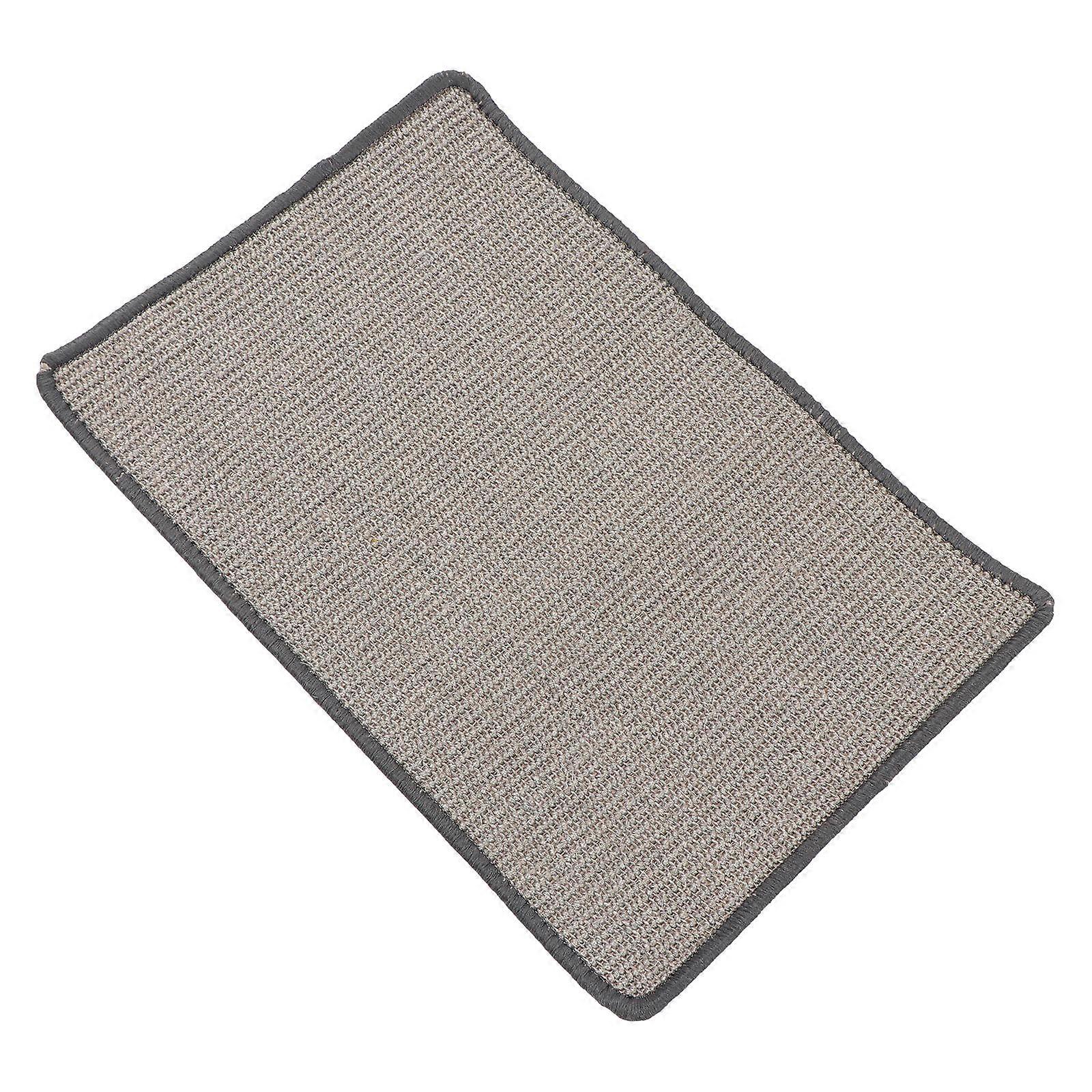 Pet Scratching Mat Cat Scratching Pad with 2Pcs Sisal Cushion Set