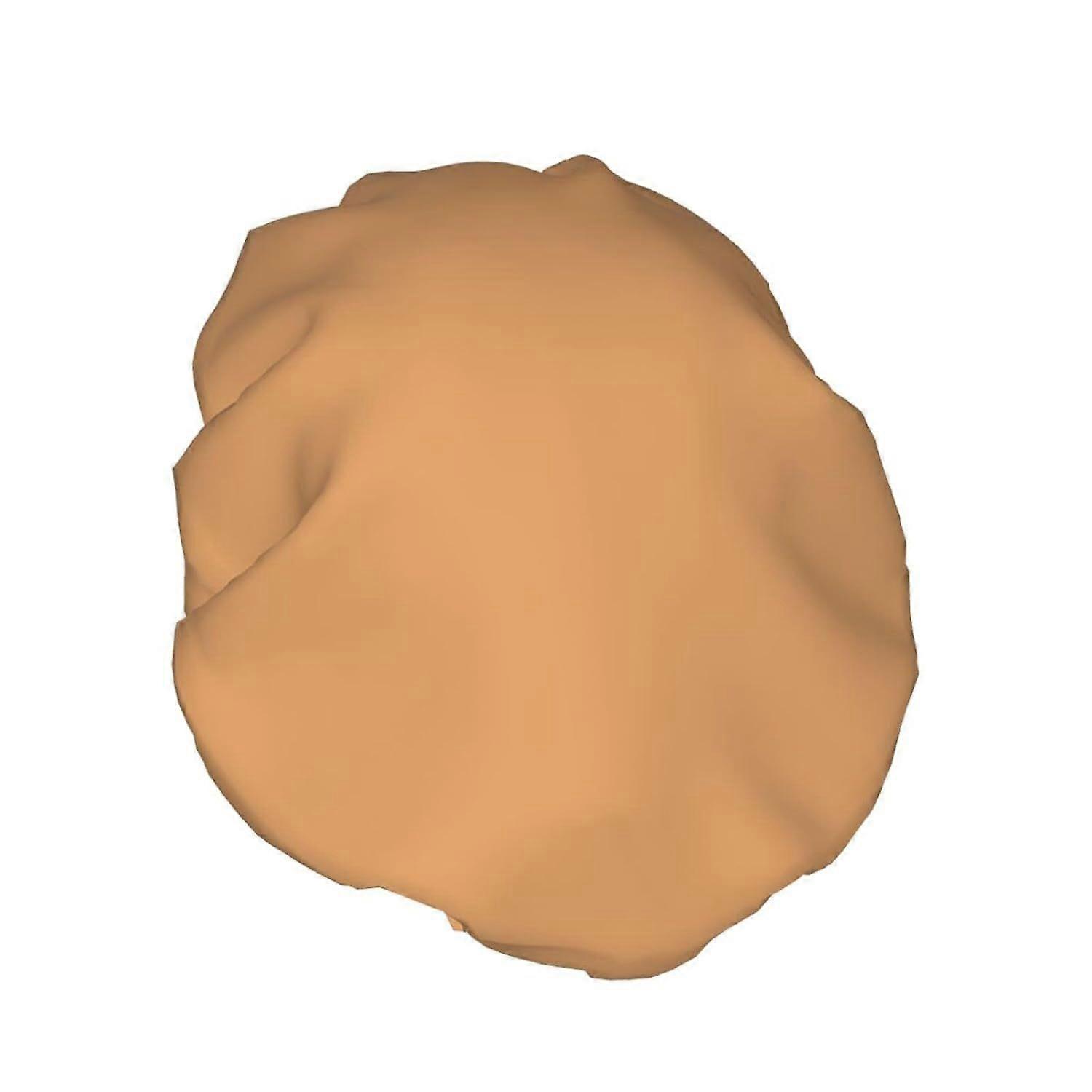 Solid color26 Reusable shower cap - double-layer waterproof, elastic