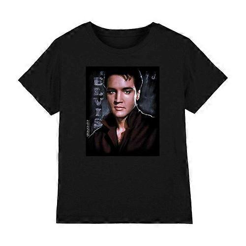 Camiseta infantil resistente do Elvis Presley