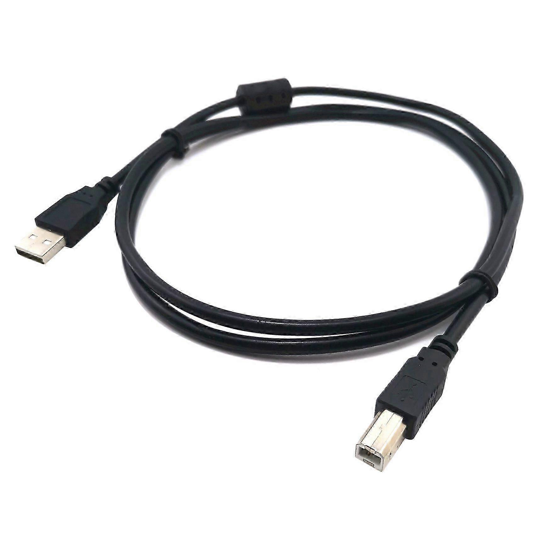 USB2.0 Printer Cable Full Copper Port Printer Data Cable for USB Printers and Scanners 1.5M