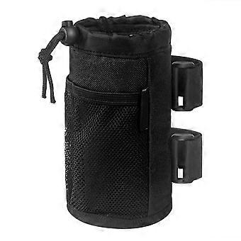 Bike Wheelchair Baby Cart Cup Holder Water Bottle Waterproof Drink Bag Pouch