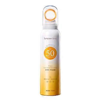 2025 Rifveilige Zonnebrandspray SPF 50, 360° Mist, Breed Spectrum UVA/UVB Bescherming, Lichtgewicht & Niet-Vettig, Reisformaat Zonnebrandspray voor Gezicht &