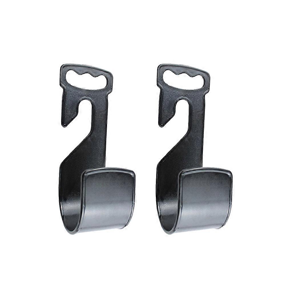 Removable Plastic Hook Water Pipe Hook for Hanging 2Pcs Black