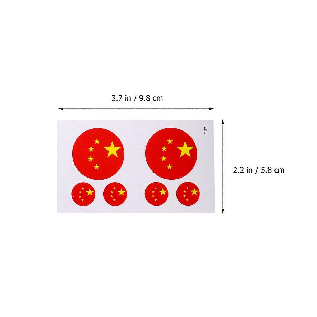 Flag Competitions Waterproof Easy to Tear Off 2 Sets