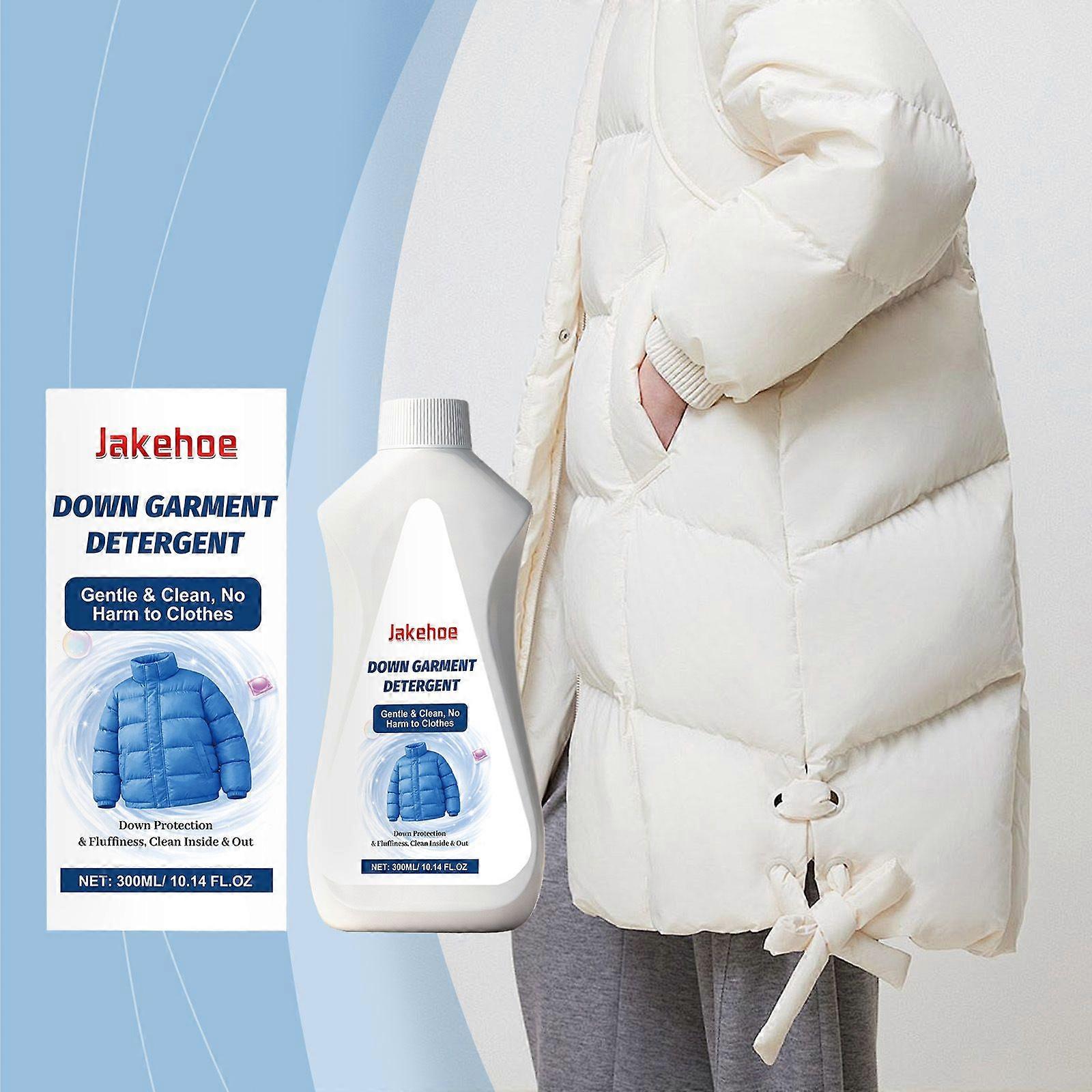 300ml Down Garment Detergent, Gentle Cleaner for Fluffy Down Jackets