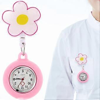Lovely Nurse Watch Unique Watch Telescopic Nurse Pocket Hanging Watch Gift Watch for Decor Use