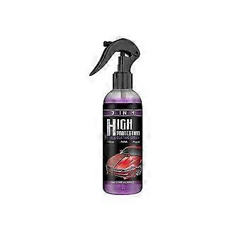 3 w 1 Wysoka ochrona Szybka powłoka samochodowa Powłoka ceramiczna Spray hydrofobowy