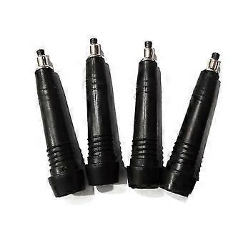 4Pcs Universal Trekking Stick Spitze Walking Wanderstock Spitze Ersatz, 3,15 Zoll Passform Die meisten Wanderstöcke