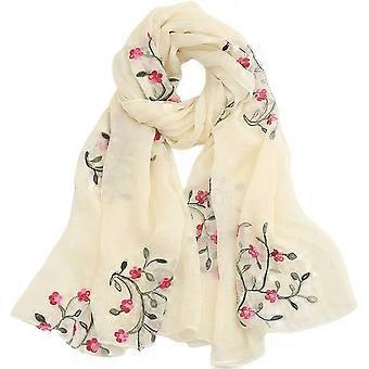 Sciarpa da donna leggera effetto seta, foulard per capelli da sposa, scialli e stole in chiffon, GB17065001 Gb1706009