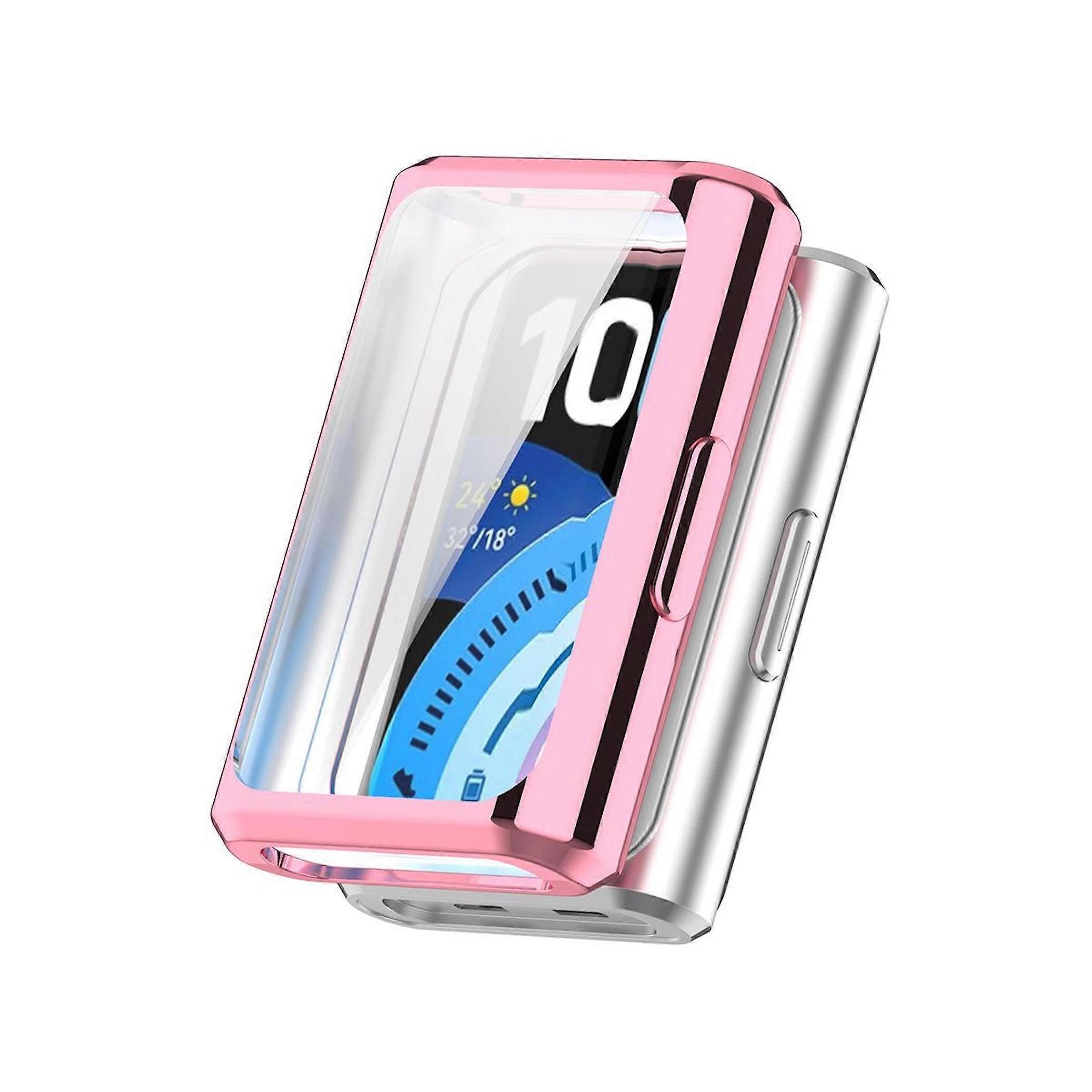 Smartwatch TPU Case for Huawei Band 11 Full Cover Screen Protector Case Pink