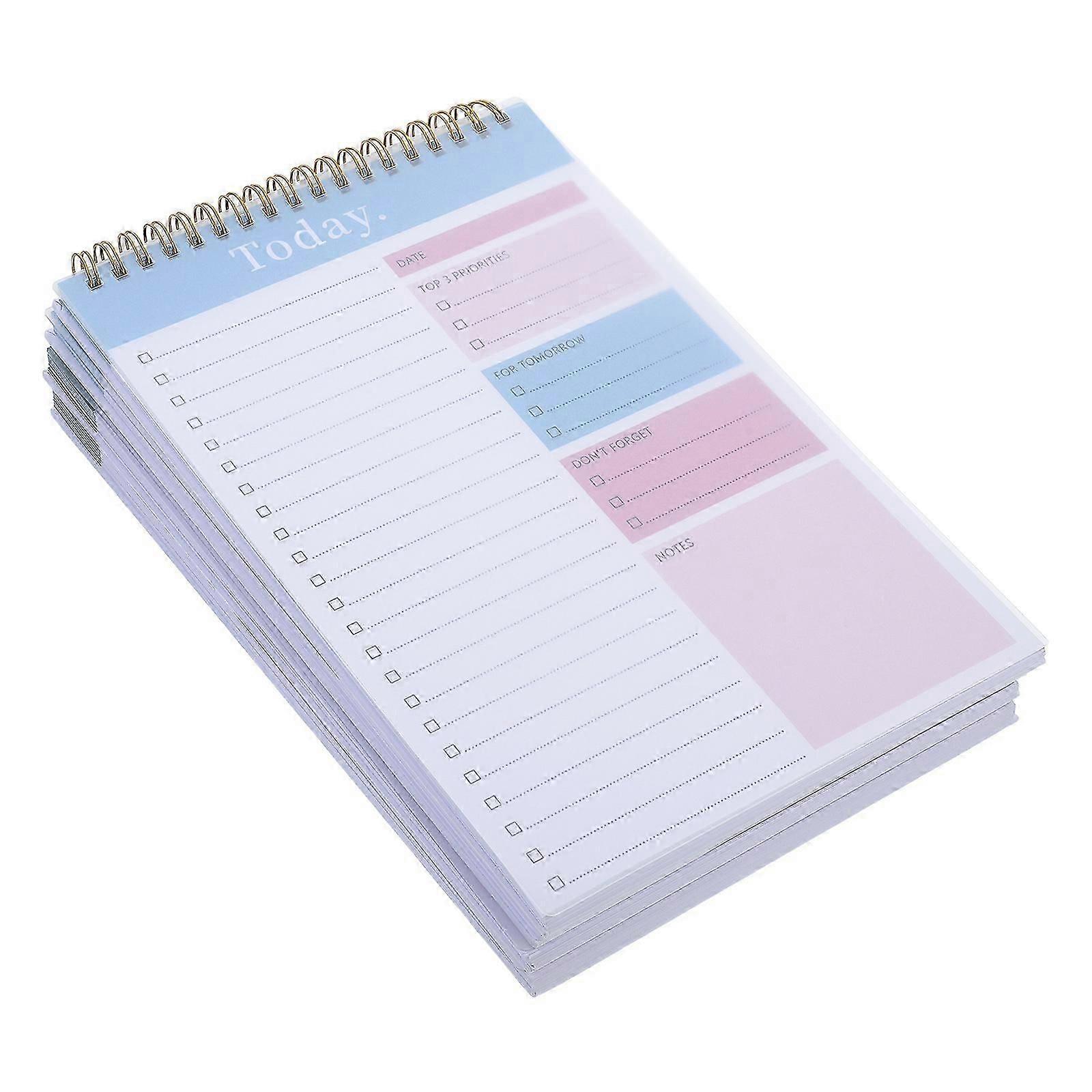 Weekly Planner Notepad for Task Checklist Use 4Pcs Multi Color Pads
