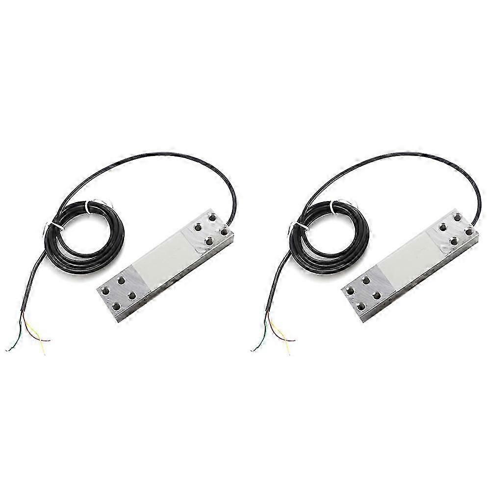 2X 200 Kg Electronic Scale Digital Load Cell Weight Sensor Platform Scale Load Cell Durable Single Point Beam Sensor