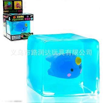 Paasmandvullers - Glow-in-the-dark paasei-vullingen, zachte stresskubussen, paascadeaus voor kinderen en volwassenen, fidget toys, stressballen voor kinderen met een