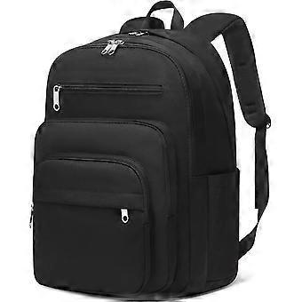 Large College Bookbag with Laptop Compartment, Back to School Backpack for Teen Boys Girls, Solid Color