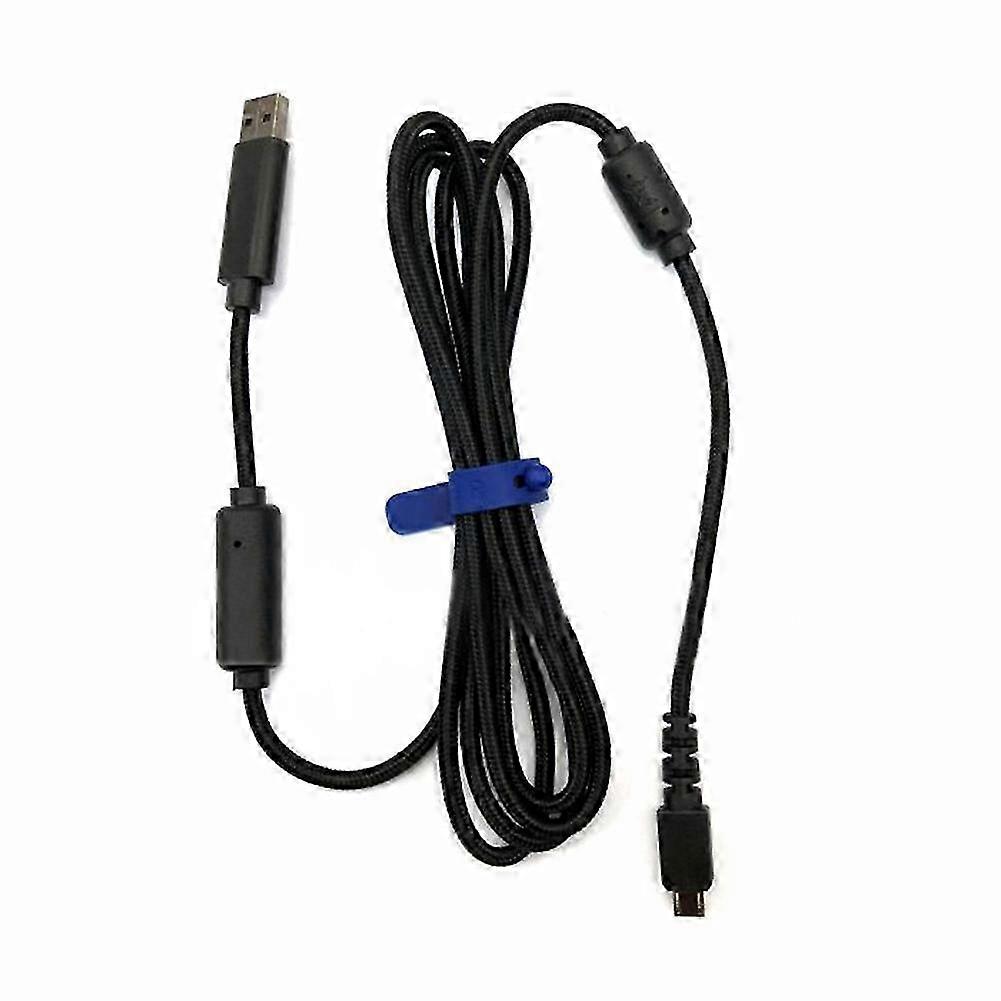 2m Nylon Braided USB Cable compatible with RAIJU Gaming Controller, High-Speed USB Replacement Wire