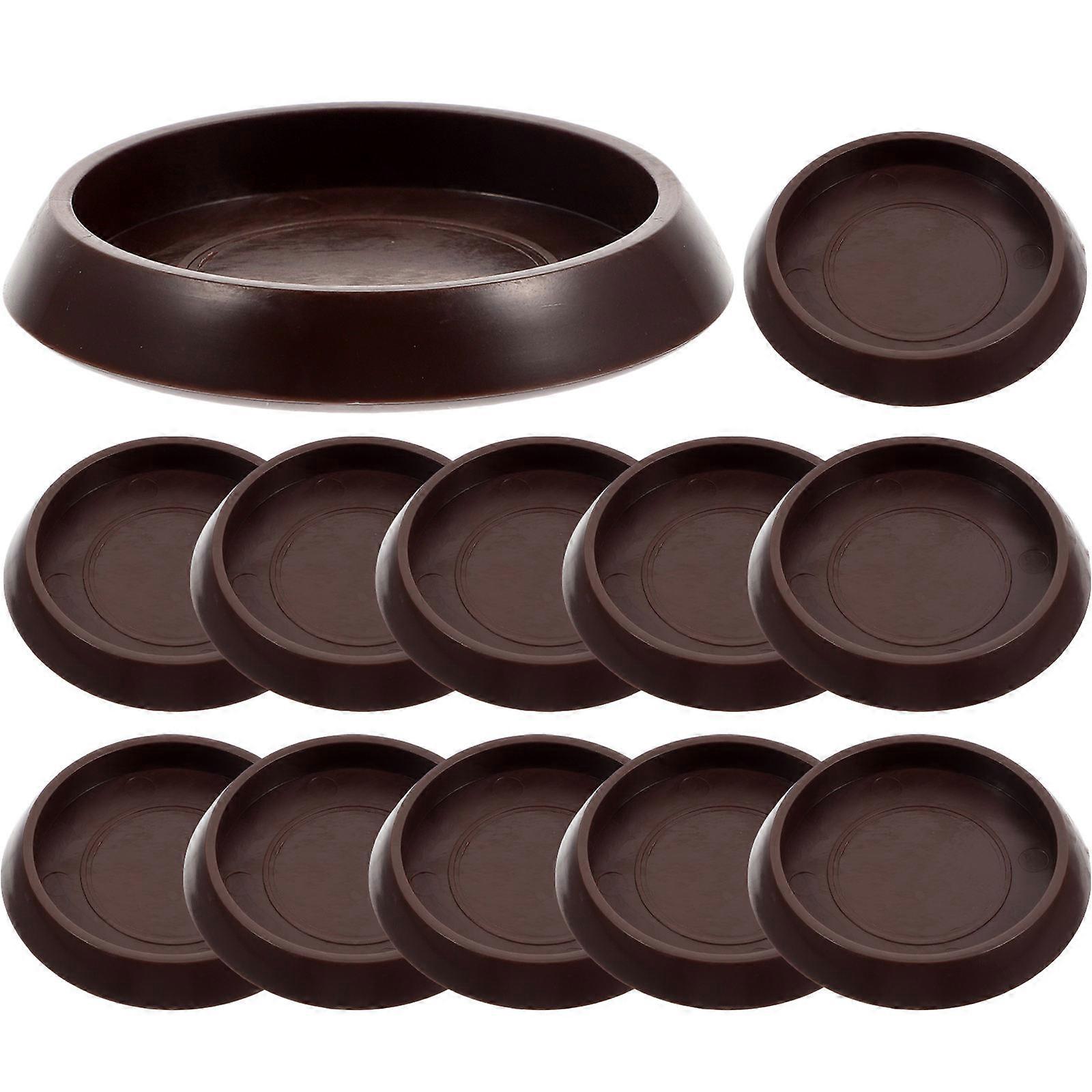 12Pcs Professional Bed Stoppers Multi-function Couch Stoppers Compact Chair Wheel Stoppers