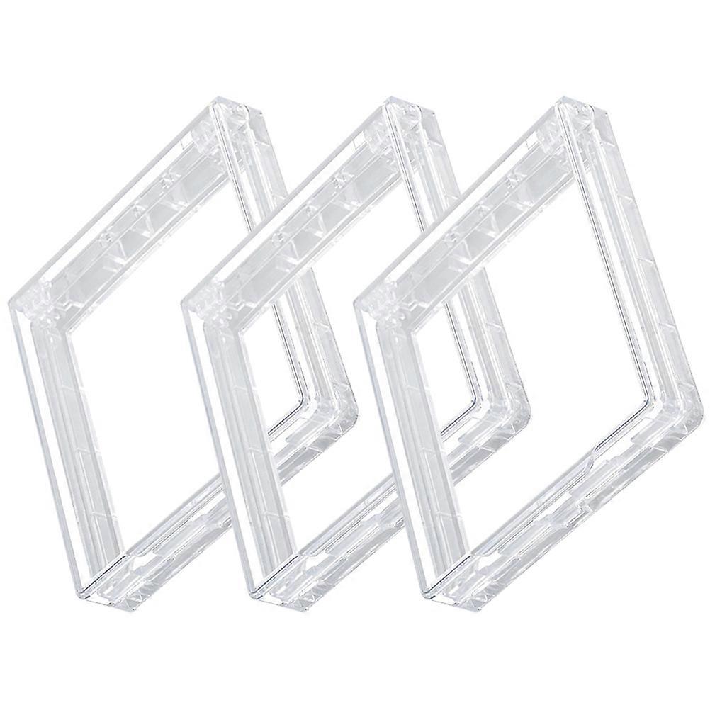 3PCS Waterproof Wall Switch Socket Box Panel 86-Type Switch Box Protectors