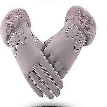 Winter Damen Cat Embroidery Warme Handschuhe für Mund-, Atem- und Hautschutz - ST-808